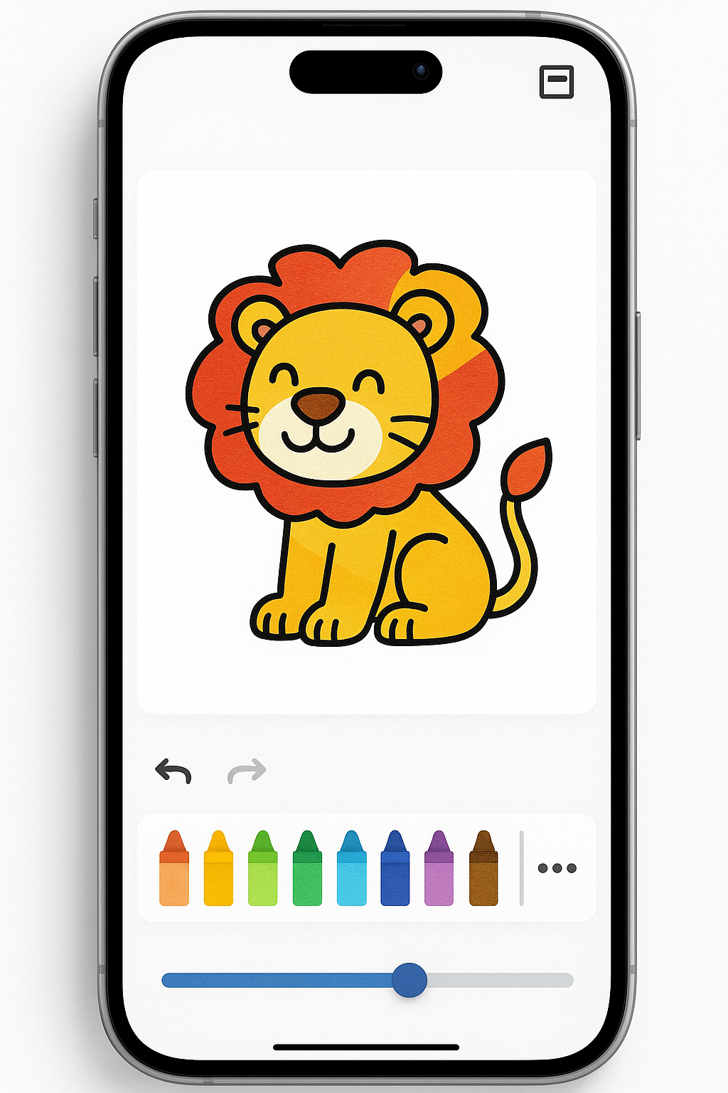 Coloring Canvas Screen