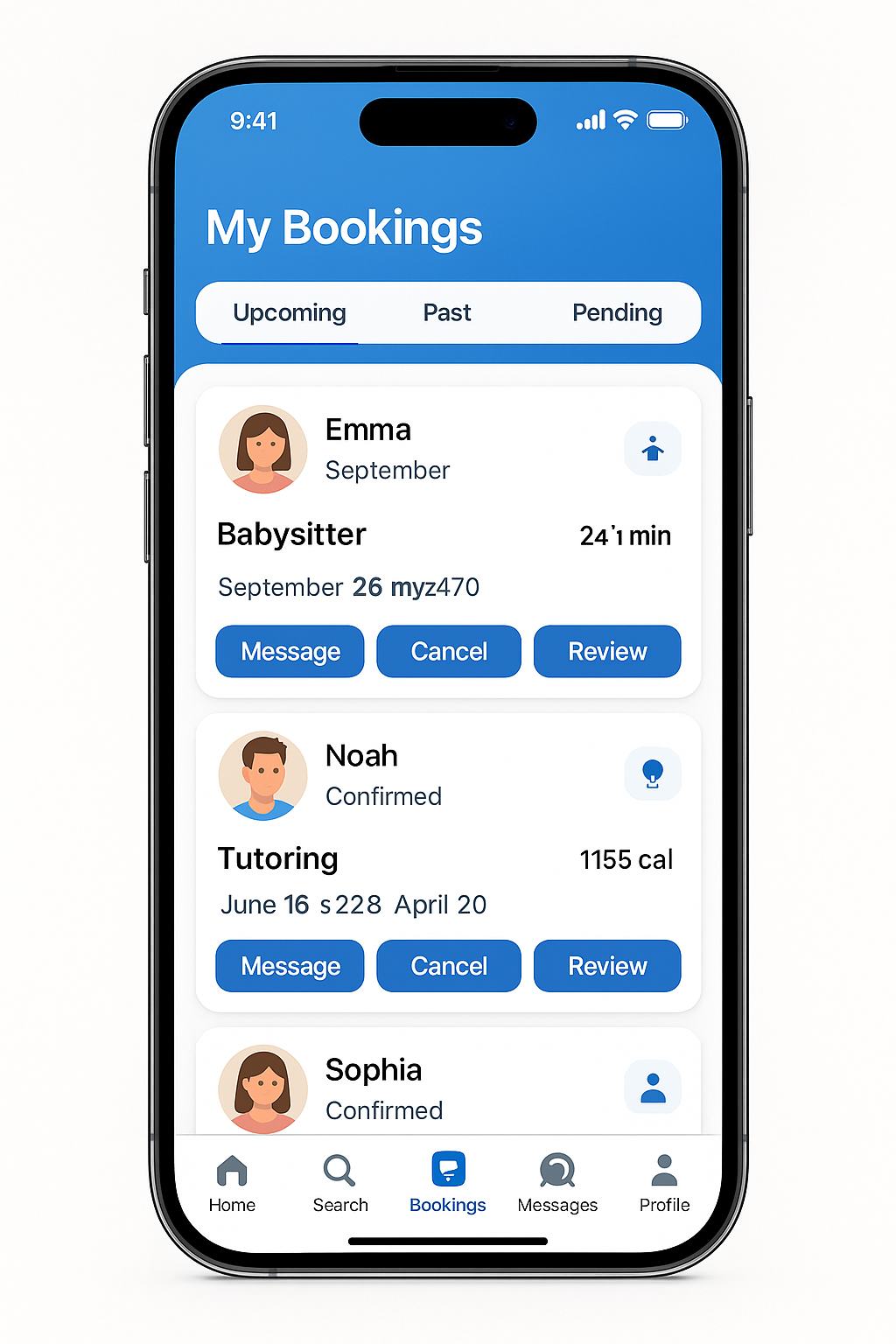 Parent Dashboard Screen