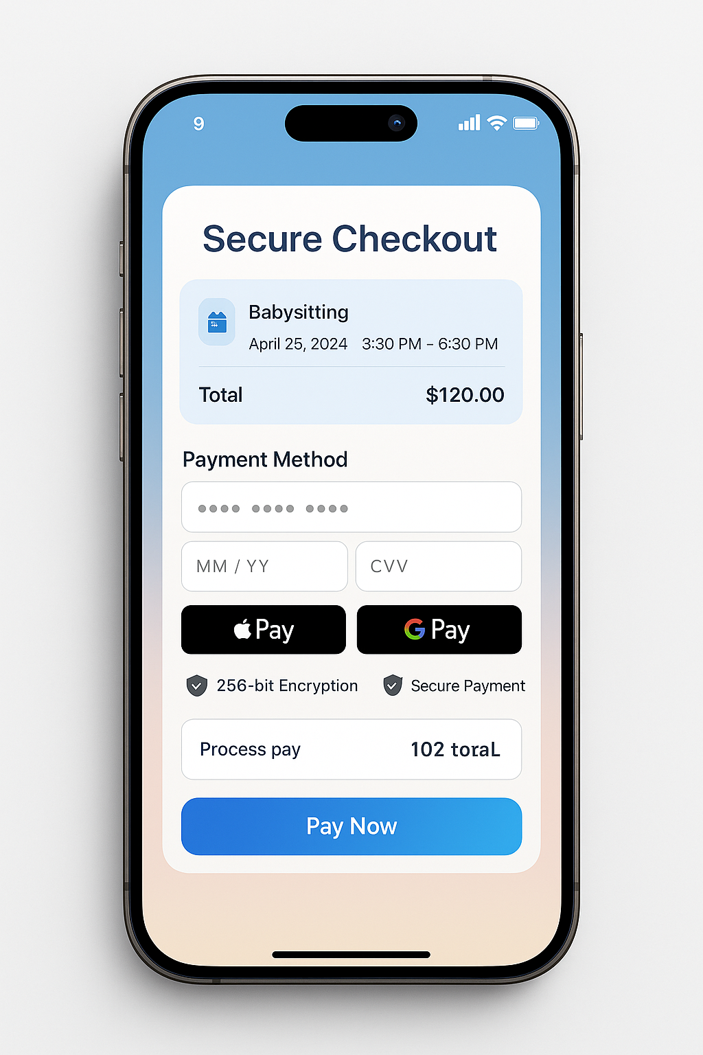 Payment Screen